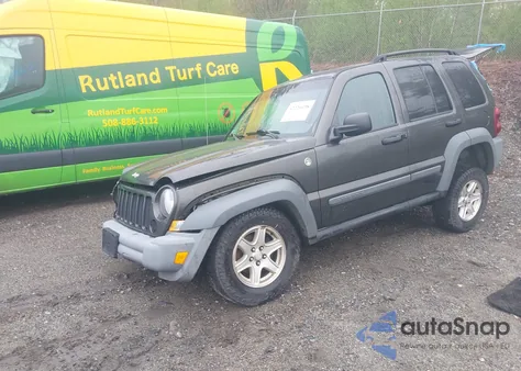 2006 Jeep Liberty Sport из США, поврежденный, VIN 1J4GL48K76W116038
